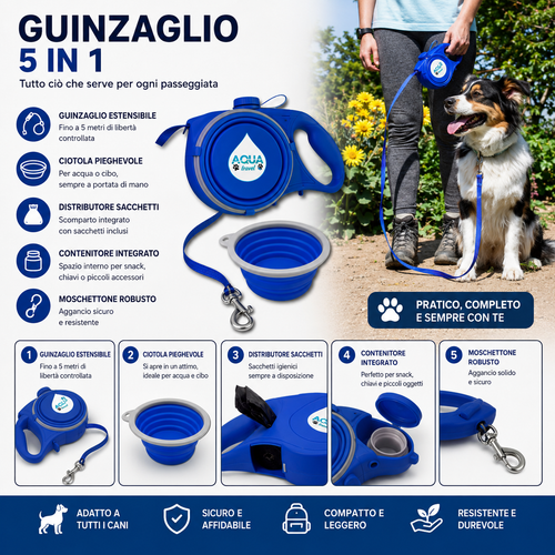 Doggy™ - Guinzaglio Smart Cani